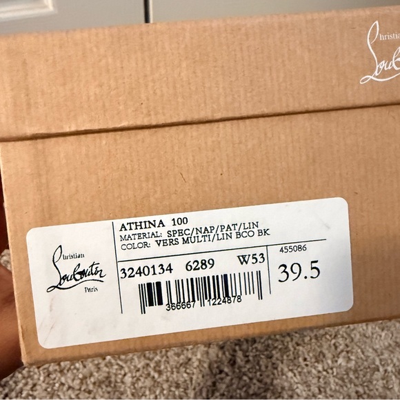 Christian Louboutin Athina Strappy Sandals - Picture 3 of 3